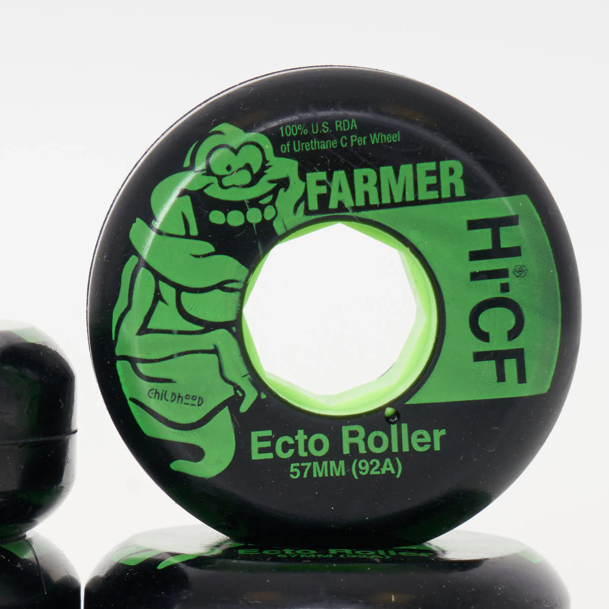 Red Eye Chris Farmer Childhood 57mm Wheels - Black - Image 3