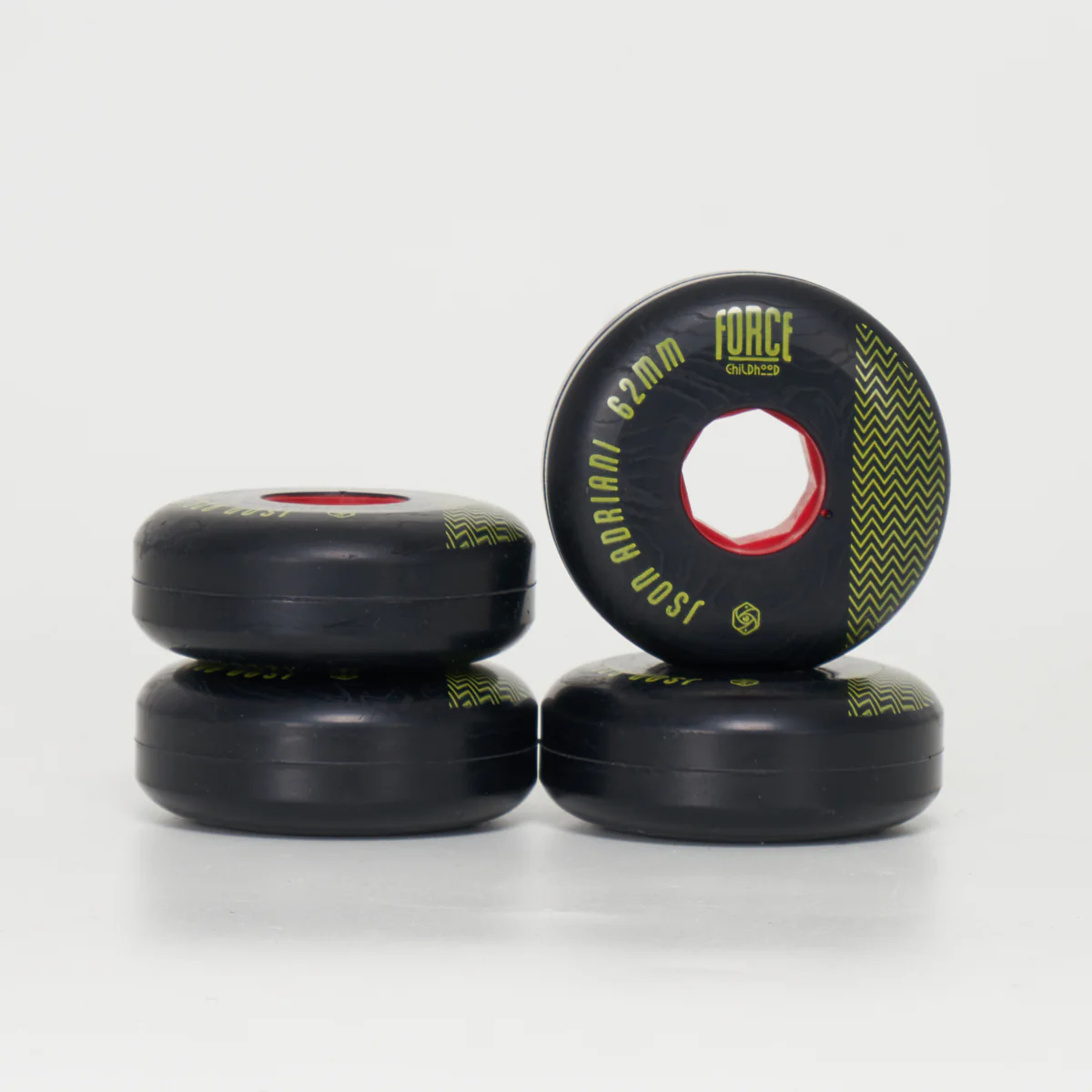 Red Eye Json Adriani 'Childhood' 62mm / 90a Wheels - Black