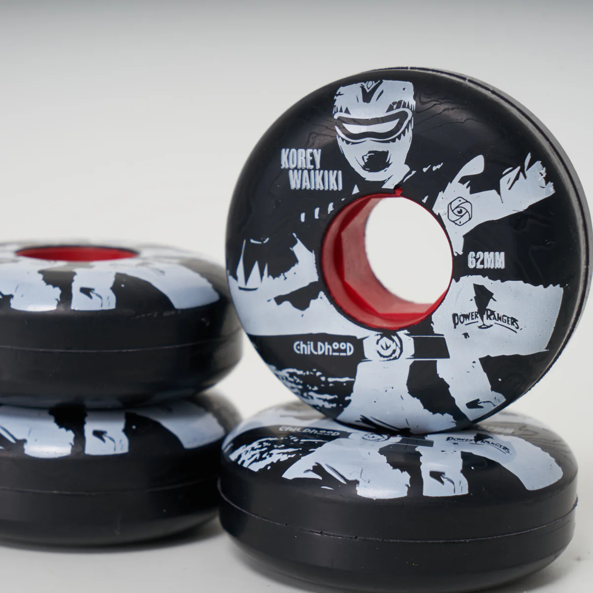 Red Eye Korey Waikiki 'Childhood' 62mm / 88a Wheels - Black - Image 2