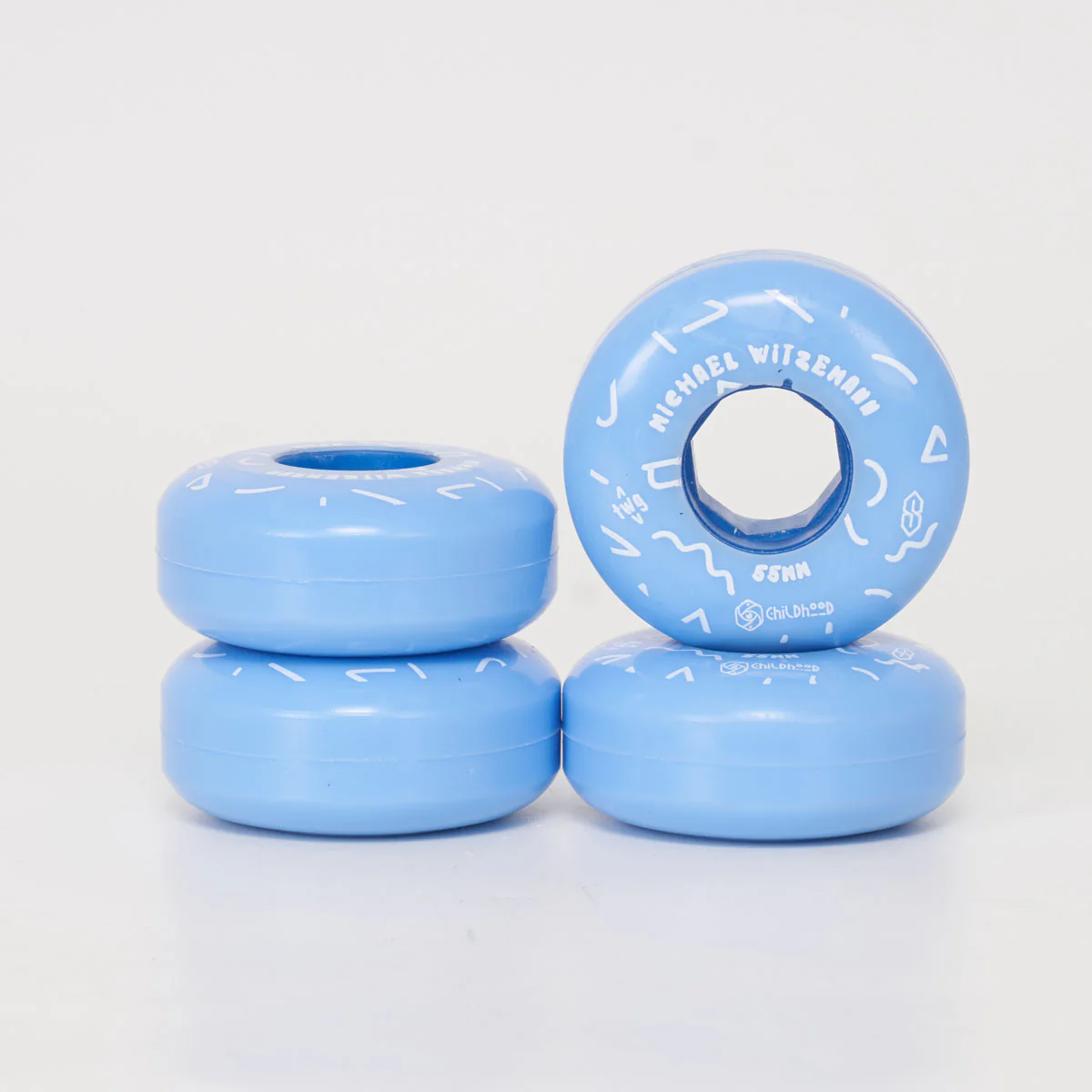 Red Eye Michael Witzemann 'Childhood' 55mm/92a Wheels - Blue