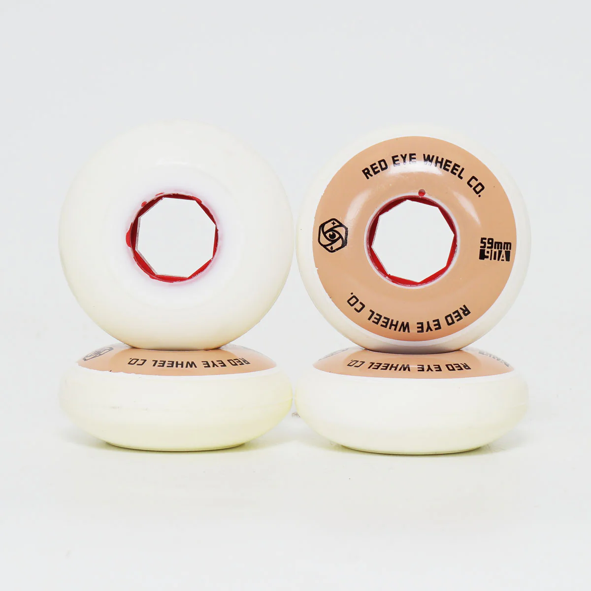 Red Eye Team 59mm / 90a Wheels - Image 3