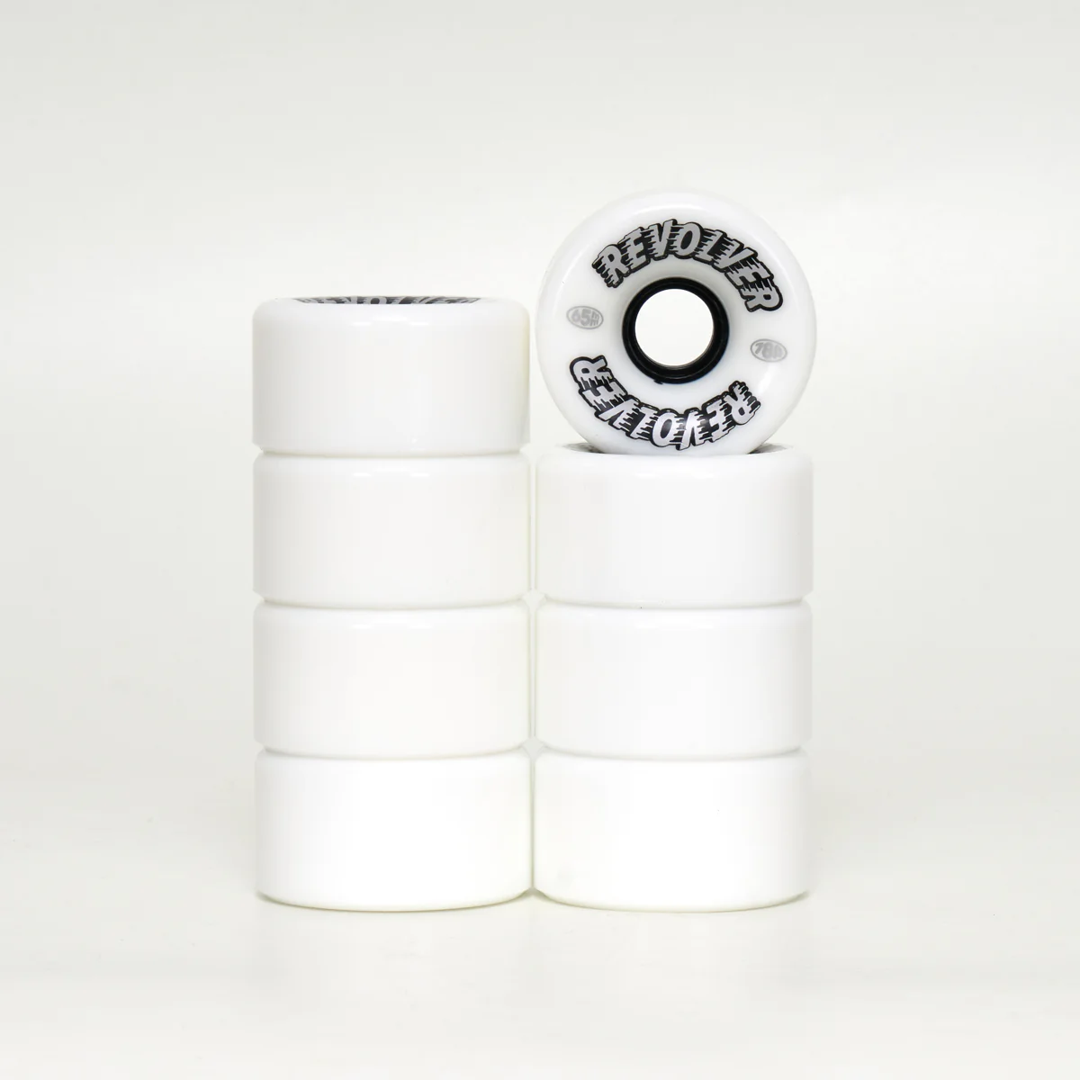 Revolver All-Surface Roller Skate Wheels - White