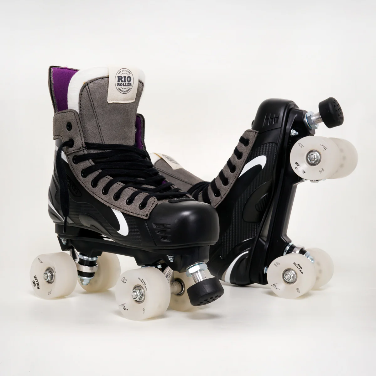 Rio Roller Flow Hockey Quad Skates - With Original Stock Wheels