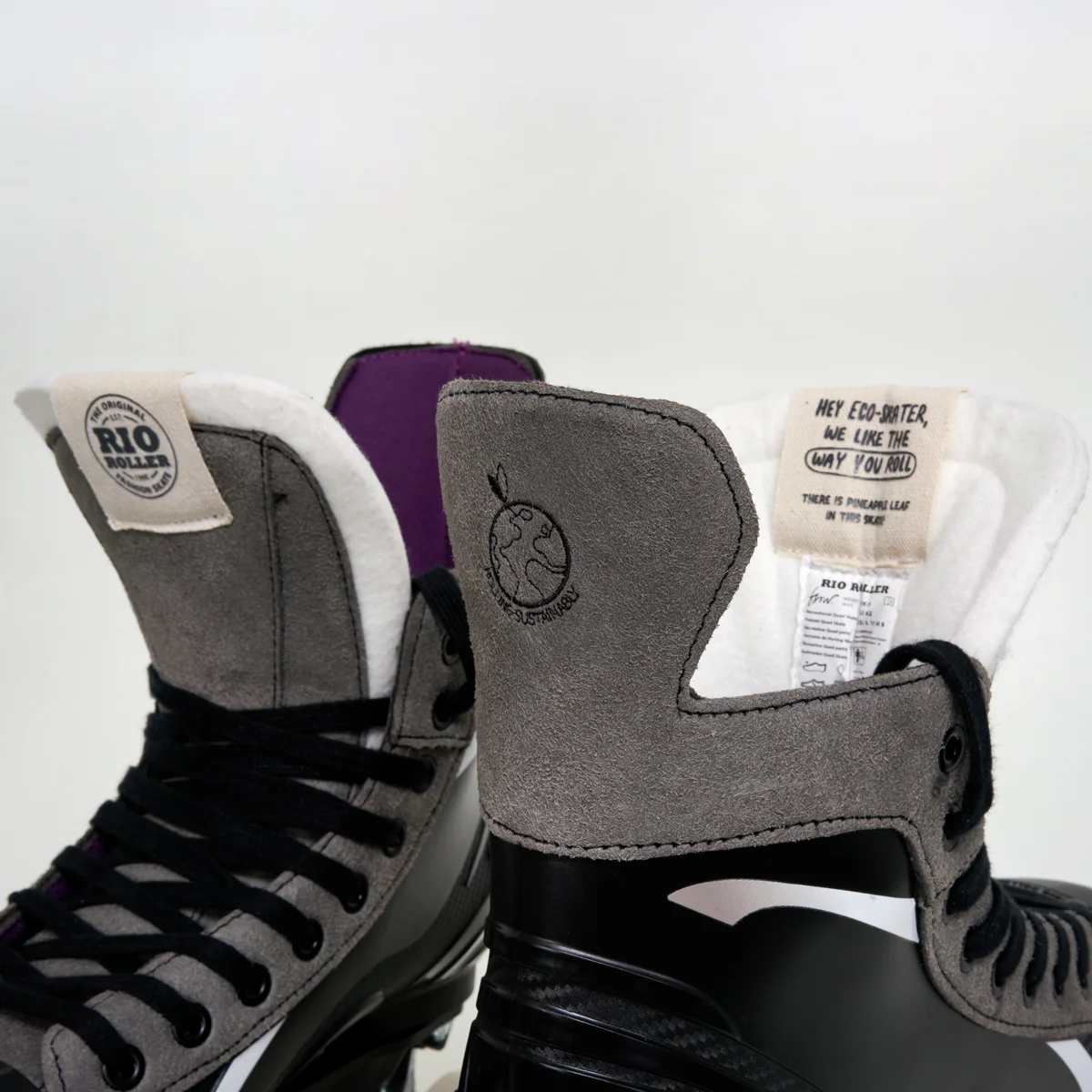 Rio Roller Flow Hockey Quad Skates - With Original Stock Wheels - Image 4
