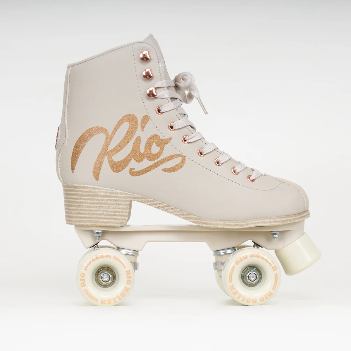 Rio Roller Rose Rollerskates - Cream - Image 3