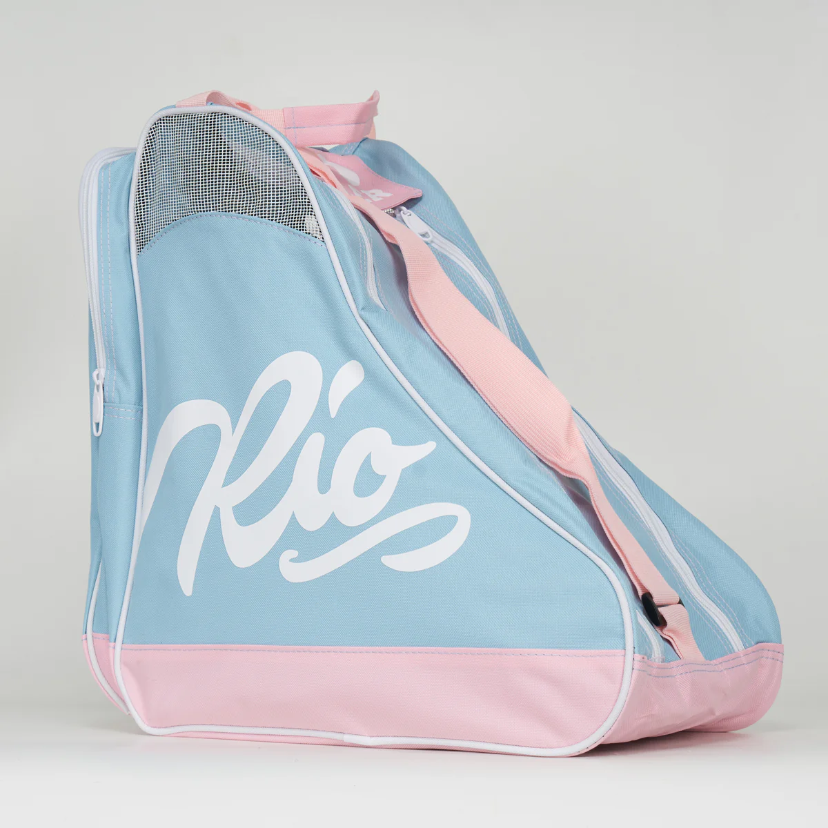 Rio Roller Script Skate Bag - Blue / Pink