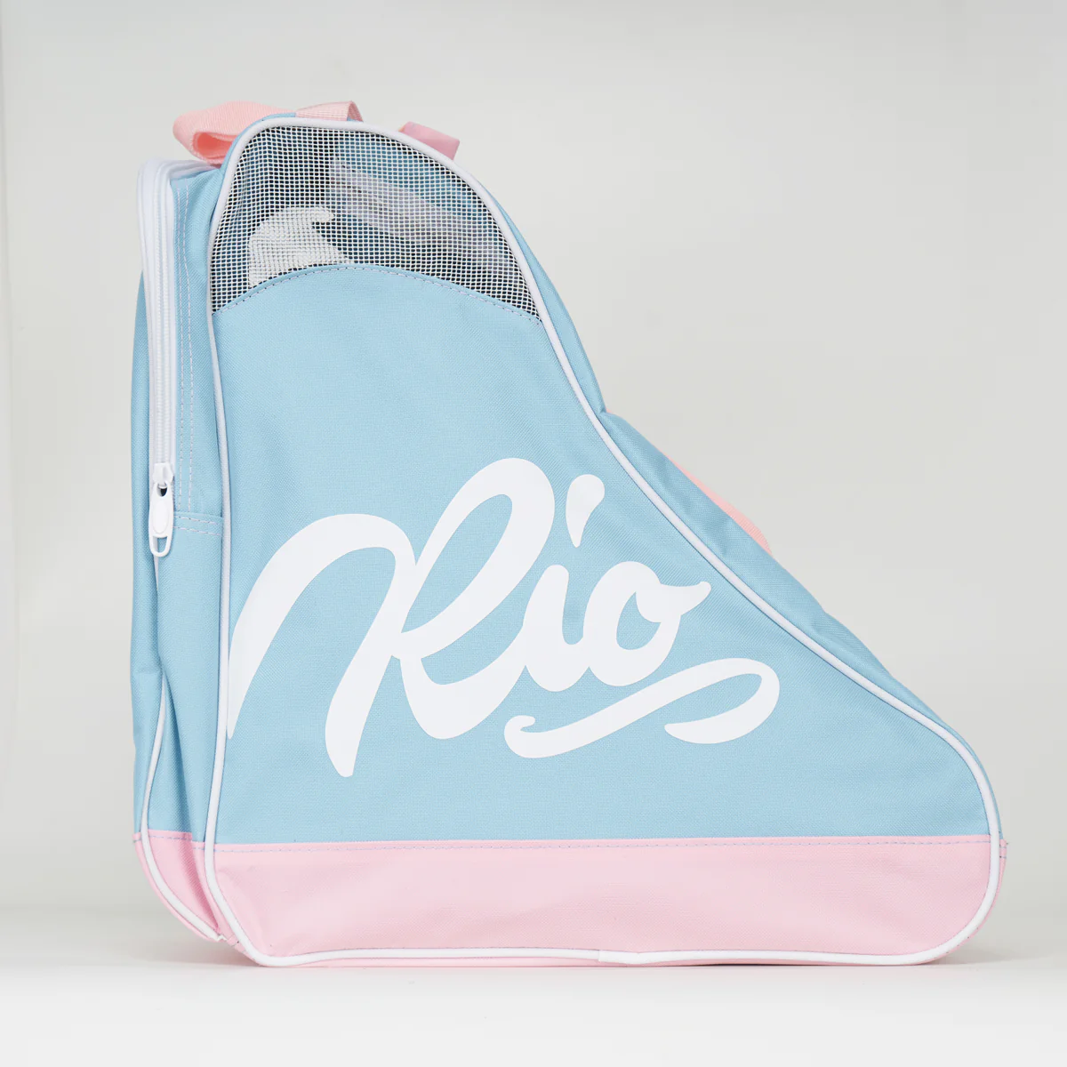 Rio Roller Script Skate Bag - Blue / Pink - Image 2