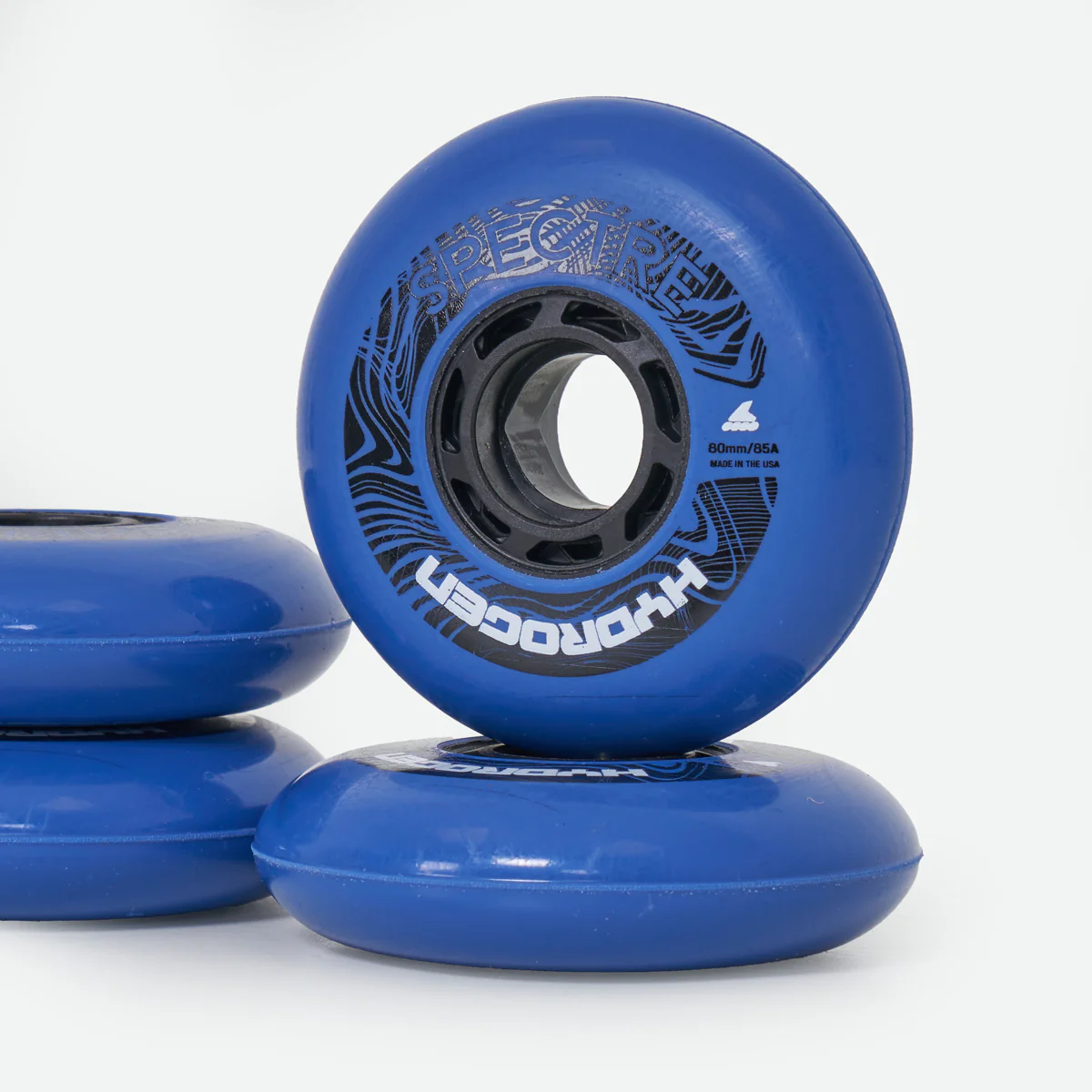 Rollerblade Hydrogen Spectre Wheels 80mm - Cornflower - Image 3