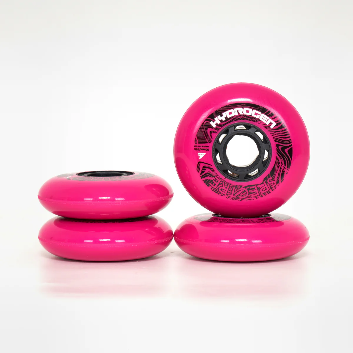 Rollerblade Hydrogen Spectre Wheels 80mm - Royal Fuchsia