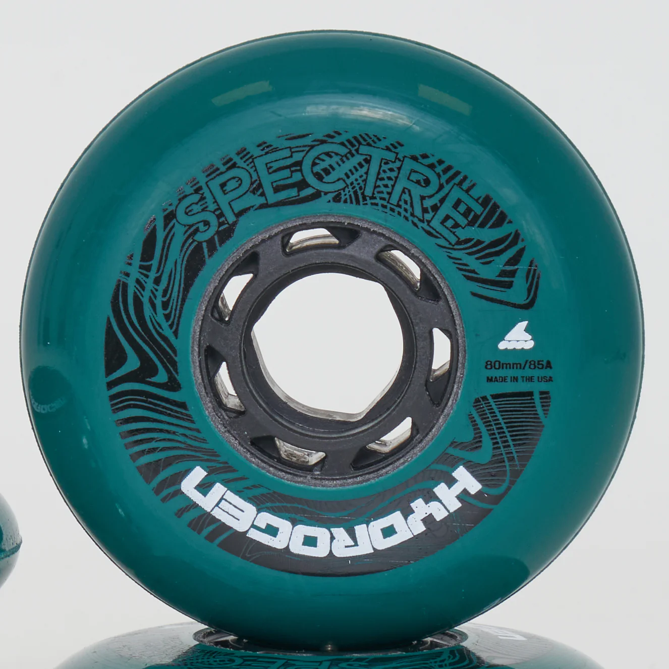Rollerblade Hydrogen Spectre Wheels 80mm - Teal - Image 4