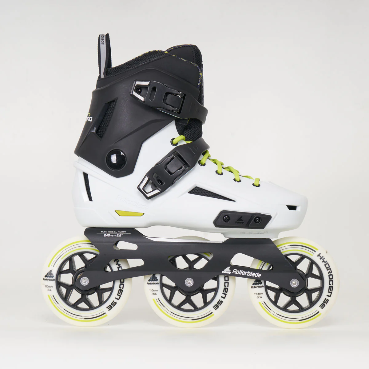 Rollerblade Lightning 110 Inline Skates - Unisex - White