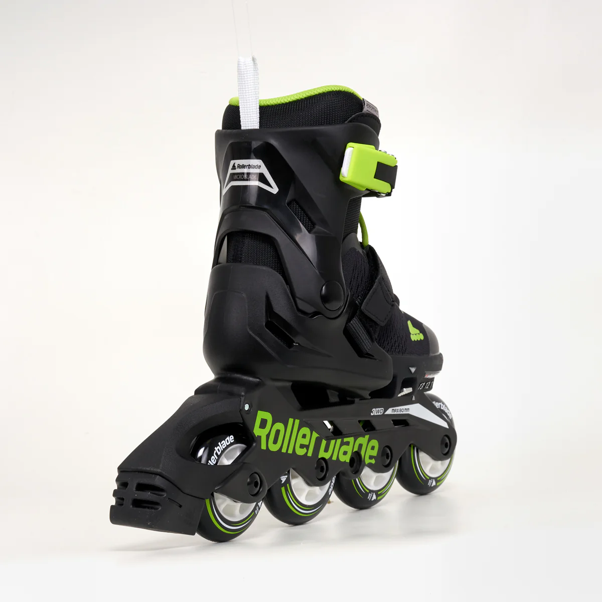 Rollerblade Microblade Junior Inline Skates Black / Lime - Image 3