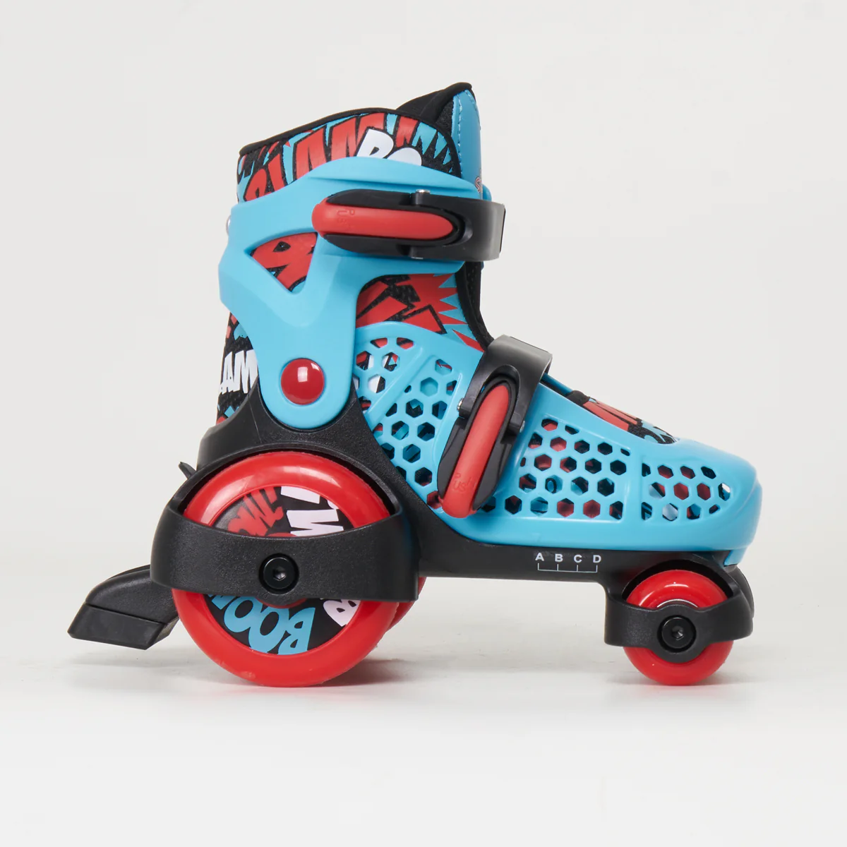 SFR Stomper Adjustable Junior Roller Skates - Blue - Image 3