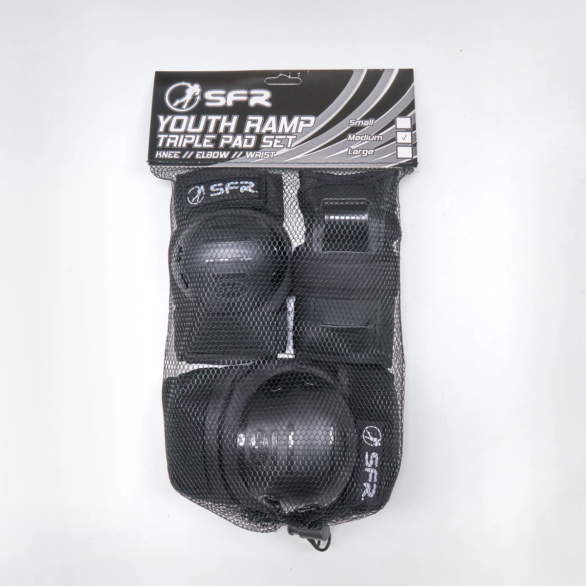 SFR 'Youth Ramp' Triple Kids Pad Set - Black - Image 4