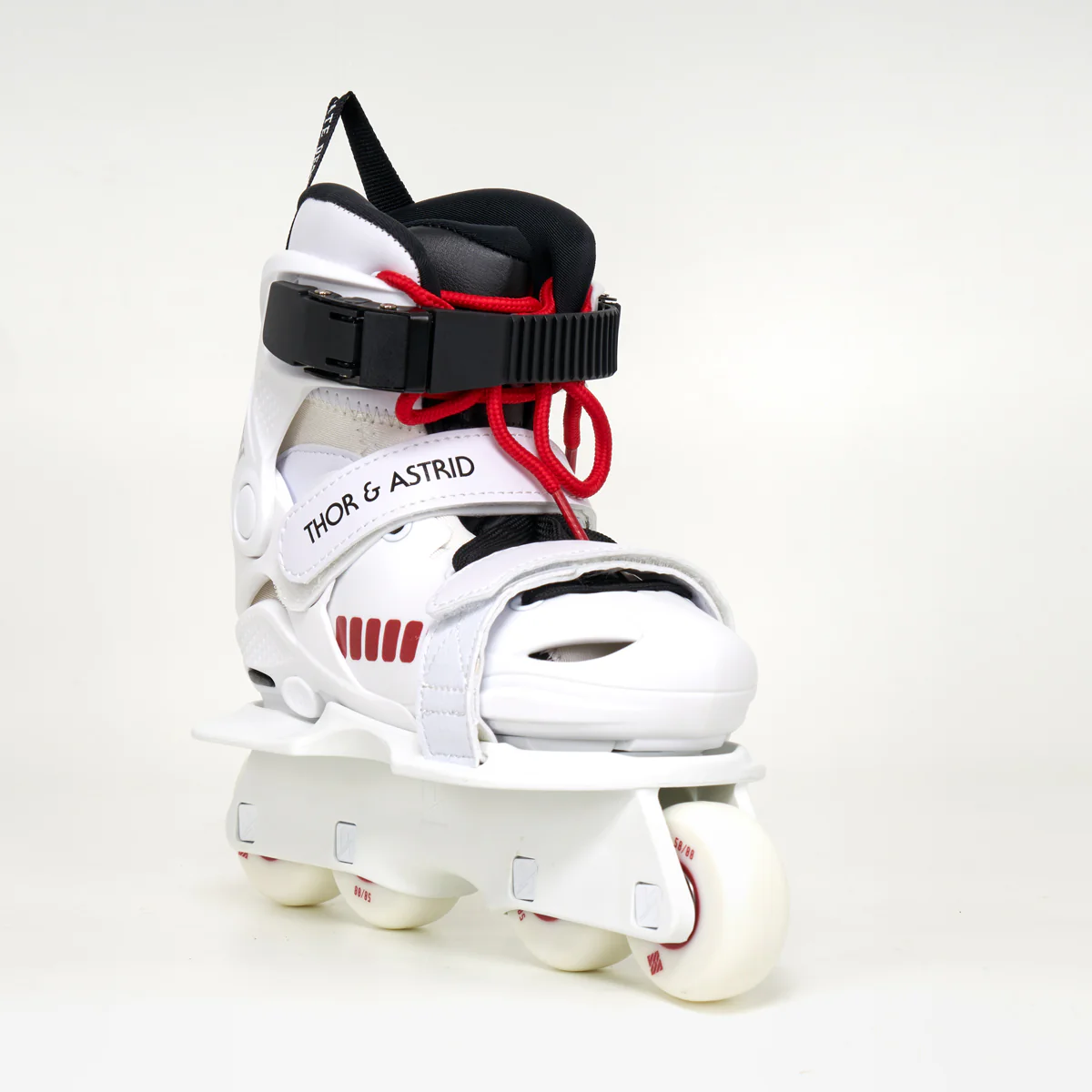 USD Glitch Vikings Junior Adjustable White Skates - Image 2