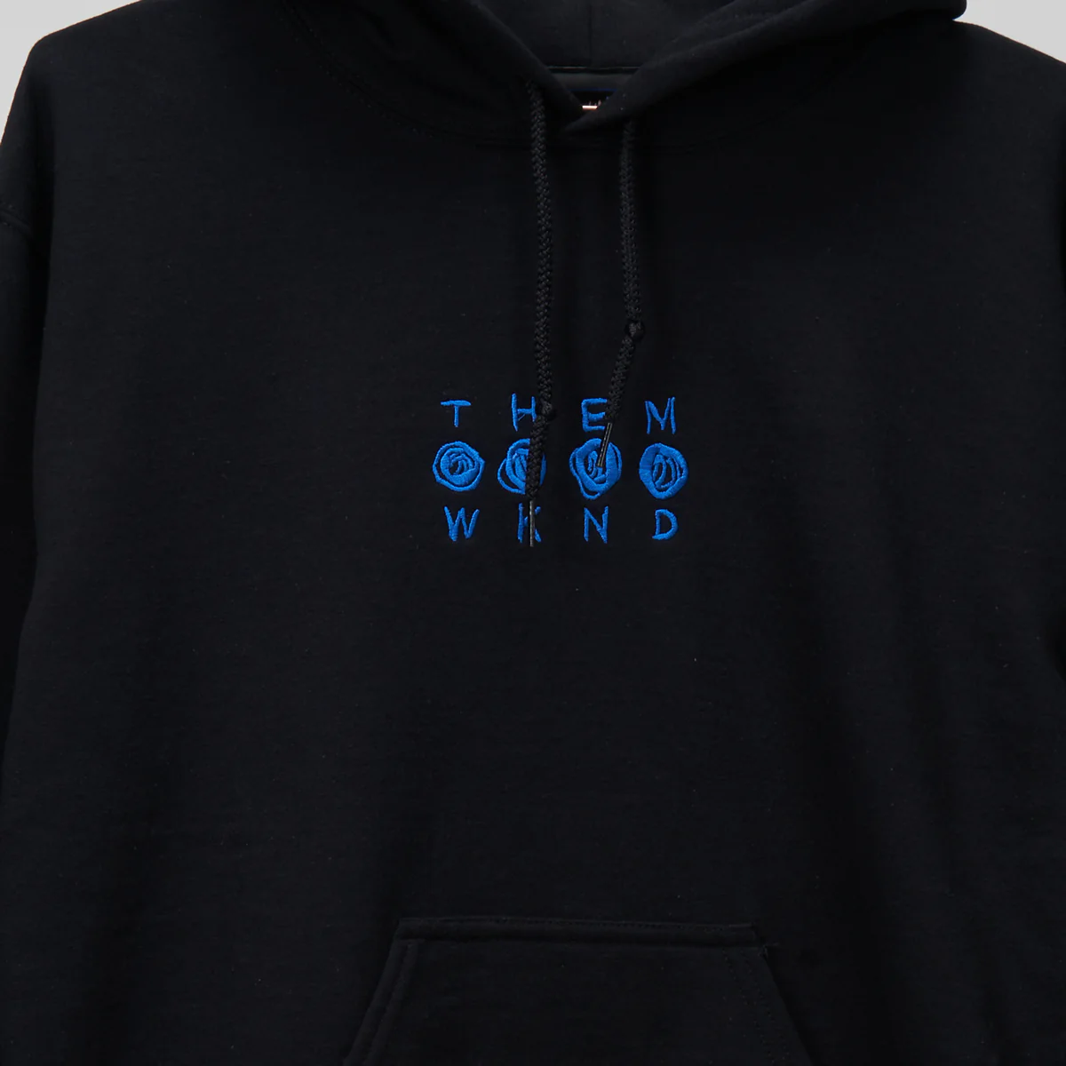 WKND Skateboards x THEM Skates Logo Hoodie - Black - Image 2